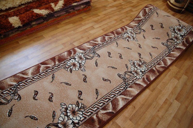 Chodnik RugsX 100x1000 cm złoty 175087 1 szt.