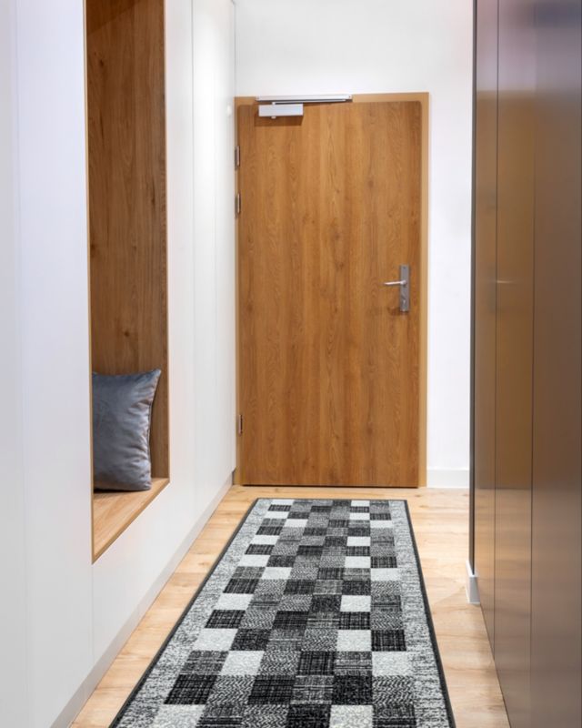 Chodnik RugsX 100x170 cm szary 174280 1 szt.