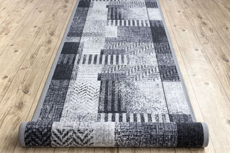 Chodnik RugsX 100x740 cm szary 133773 1 szt.