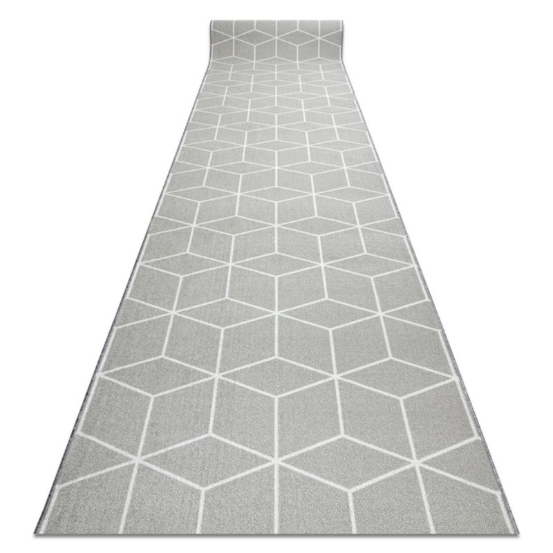 Chodnik RugsX 120x430 cm szary 143429 1 szt.