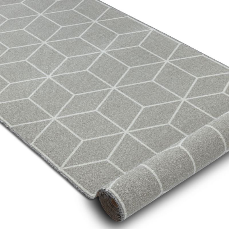 Chodnik RugsX 120x430 cm szary 143429 1 szt.