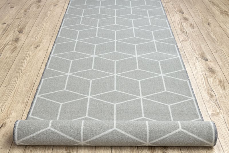 Chodnik RugsX 120x430 cm szary 143429 1 szt.