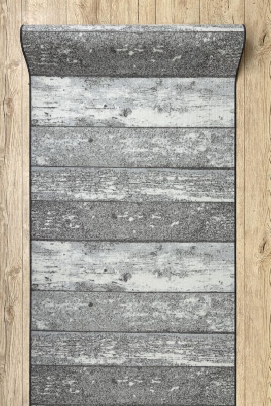Chodnik RugsX 133x970 cm szary 130043 1 szt.