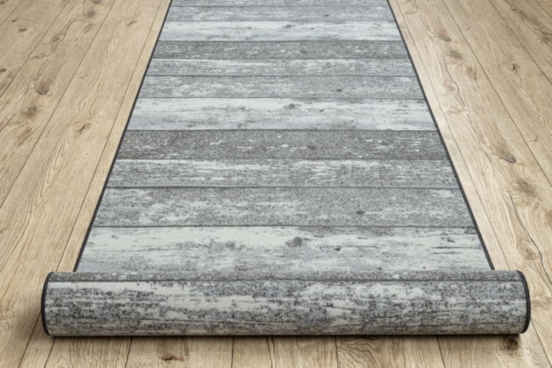 Chodnik RugsX 133x970 cm szary 130043 1 szt.