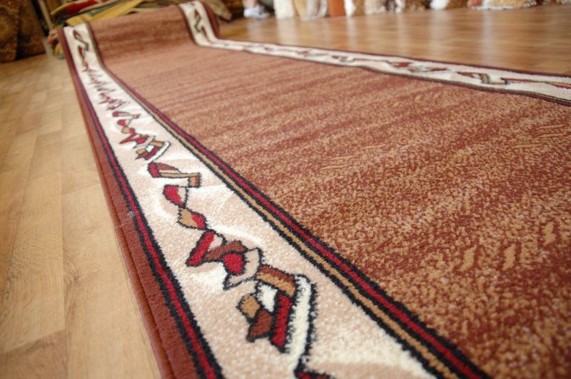 Chodnik RugsX 140x380 cm brąz 160507 1 szt.