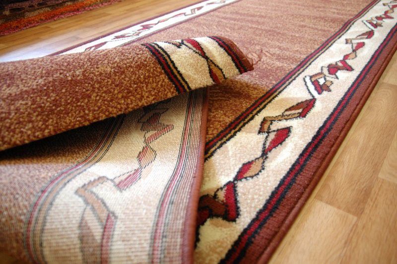Chodnik RugsX 140x380 cm brąz 160507 1 szt.