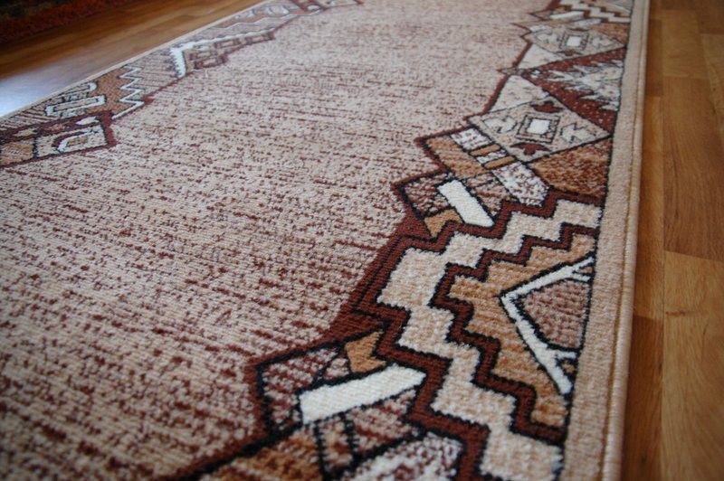 Chodnik RugsX 140x630 cm beż 159224 1 szt.