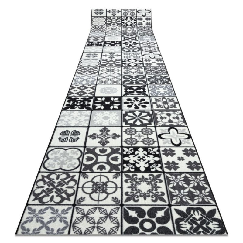 Chodnik RugsX 57x430 cm szary 127584 1 szt.