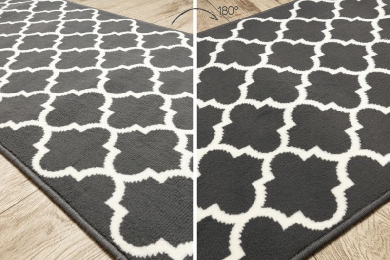 Chodnik RugsX 60x160 cm antracyt 185313 1 szt.