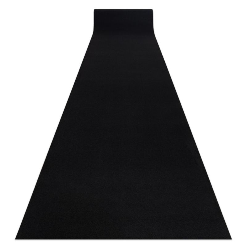 Chodnik RugsX 60x330 cm czarny 169313 1 szt.