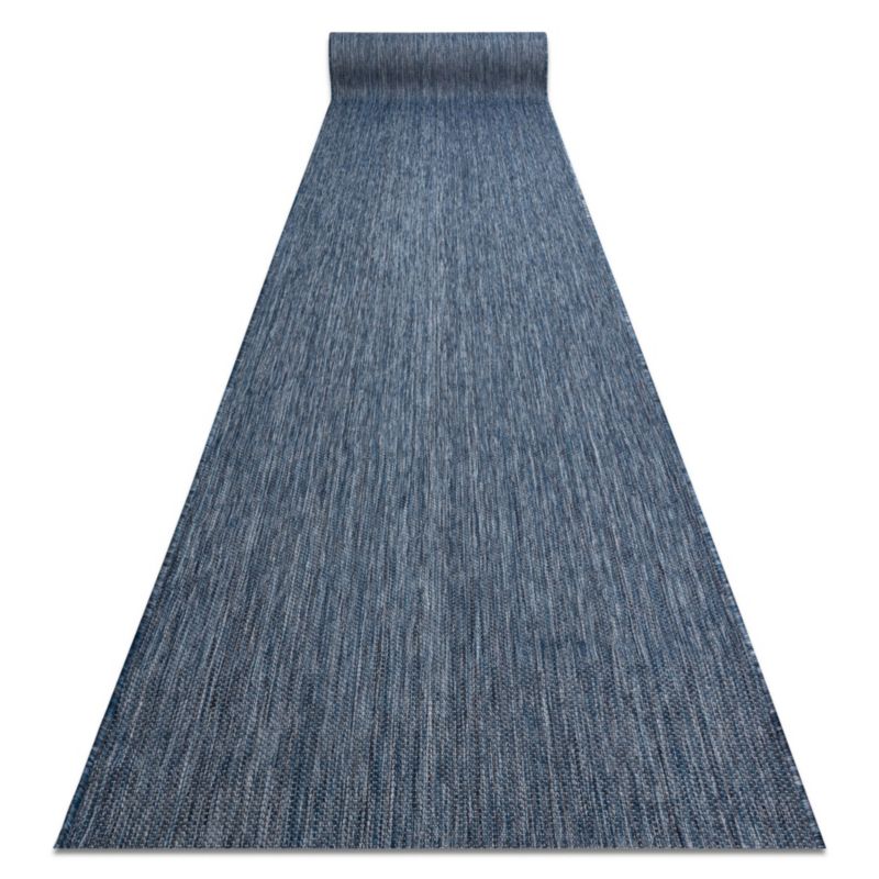 Chodnik RugsX 70x130 cm niebieski 295071 1 szt.