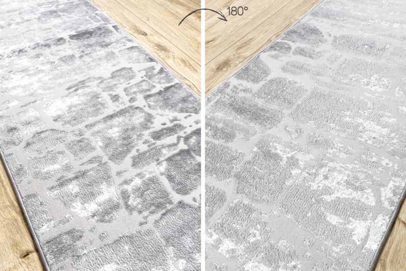 Chodnik RugsX 80x110 cm szary 147777 1 szt.