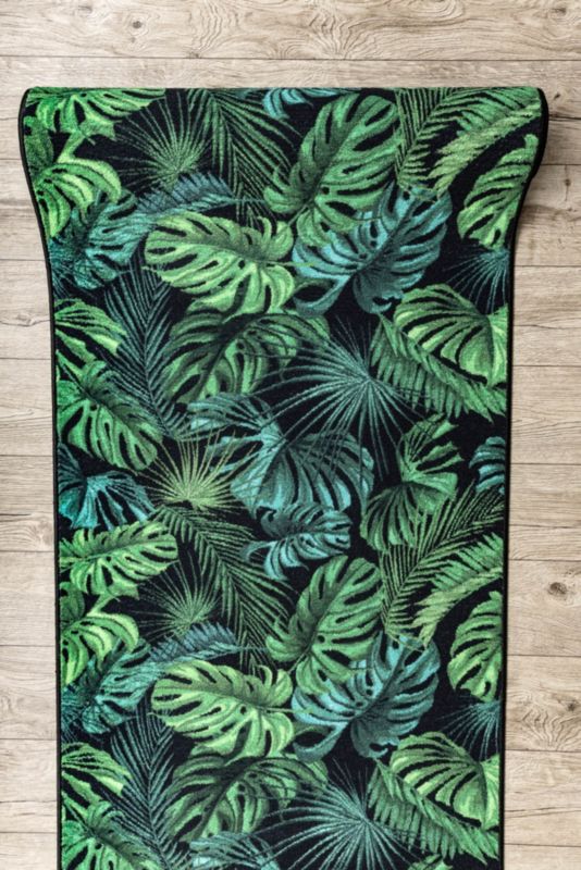 Chodnik RugsX 80x390 cm zieleń 203166 1 szt.