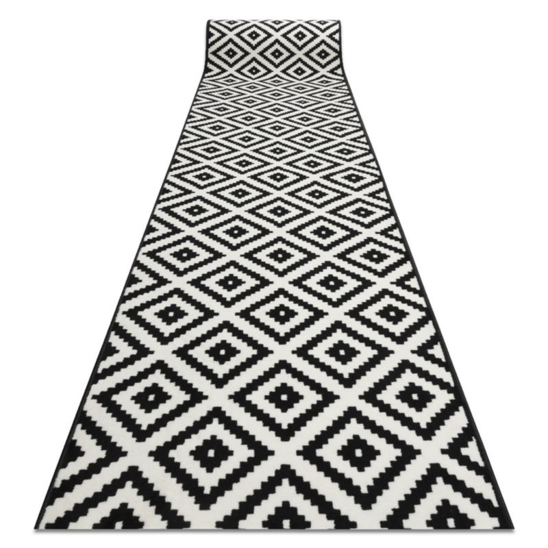 Chodnik RugsX 80x510 cm czarny 179199 1 szt.
