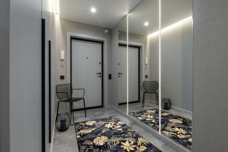 Chodnik RugsX 80x900 cm złoty 202851 1 szt.