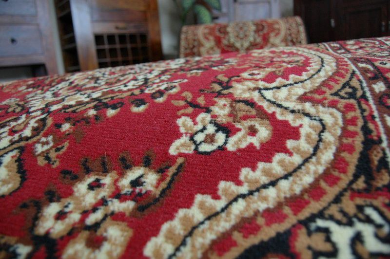 Chodnik RugsX 80x970 cm bordo 161804 1 szt.