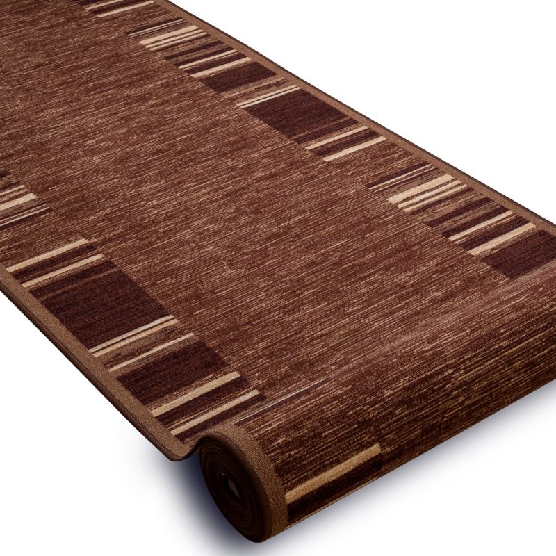 Chodnik RugsX 80x970 cm brąz 112307 1 szt.