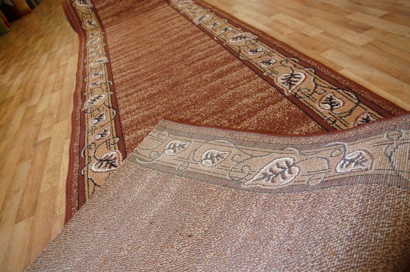 Chodnik RugsX 90x110 cm brąz 171630 1 szt.