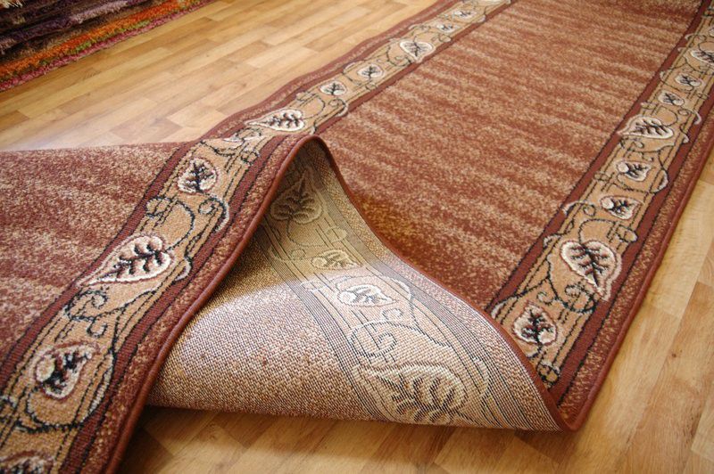 Chodnik RugsX 90x110 cm brąz 171630 1 szt.