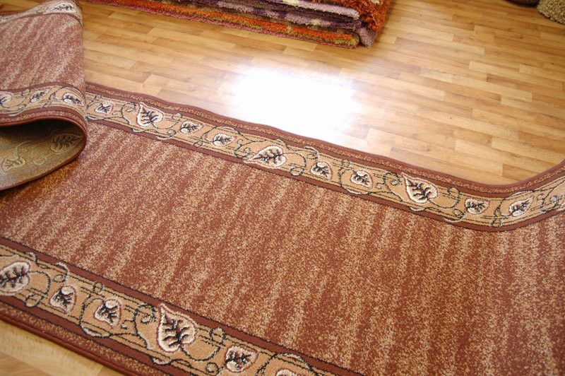 Chodnik RugsX 90x110 cm brąz 171630 1 szt.