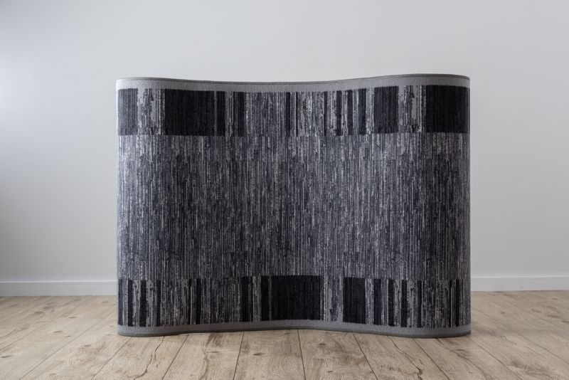 Chodnik RugsX 90x990 cm szary 100583 1 szt.