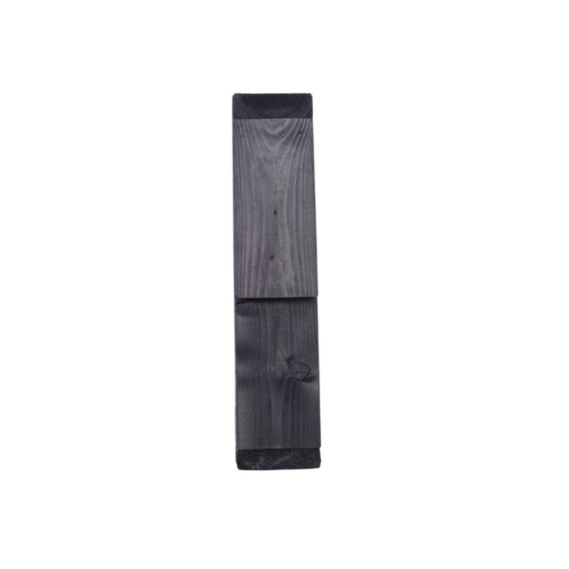 Choinka drewniana stojąca MODO24 43 x 30 cm impregnowana czarna 1 szt