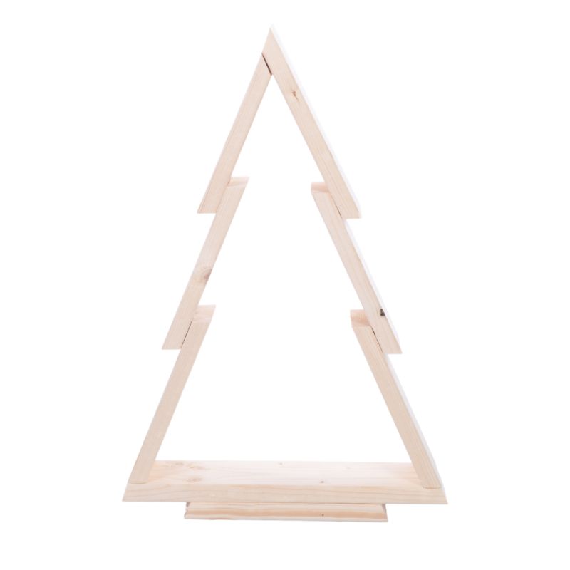 Choinka drewniana stojąca MODO24 59,5 x 39 cm impregnowana bezbarwnie 1 szt