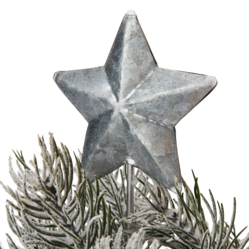 Choinka sztuczna mini z gwiazdą 40,5 cm
