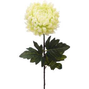 Chryzantema sztuczna Jumi pojedyncza pistacjowa 82 cm