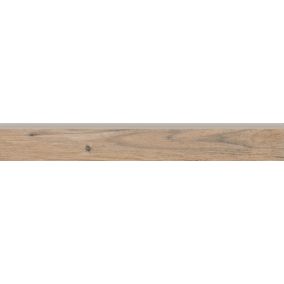 Cokół mrozoodporny szkliwiony Norwegio GoodHome 7,5 x 30 cm brown