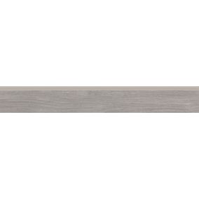 Cokół mrozoodporny szkliwiony Norwegio GoodHome 7,5 x 30 cm grey