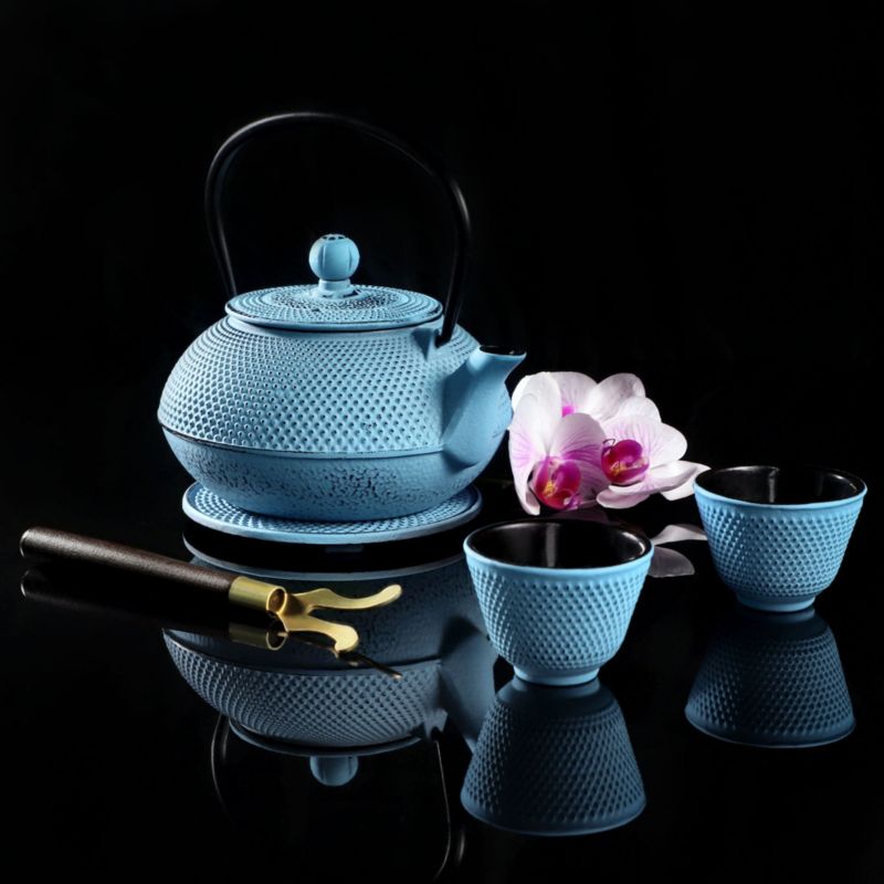 Czajnik KADAX Do Herbaty imbryk Żeliwny Dzbanek Zaparzacz 850ml 2