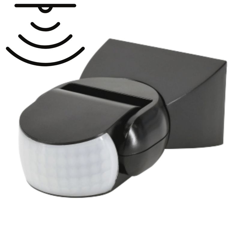 Czujnik Bemko B50-Ses15Bl Ruchu Sensor 1200W 180St Ip65 Czarny 1 szt.