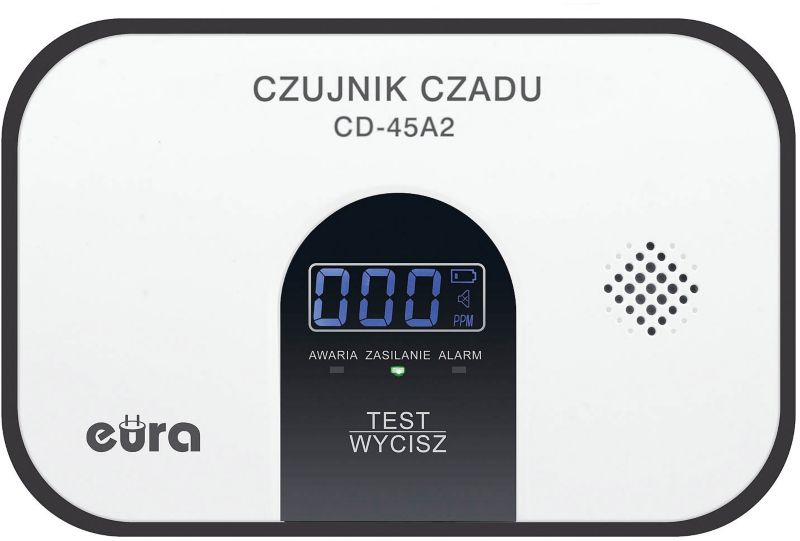 Czujnik czadu Eura CD-45A2V2