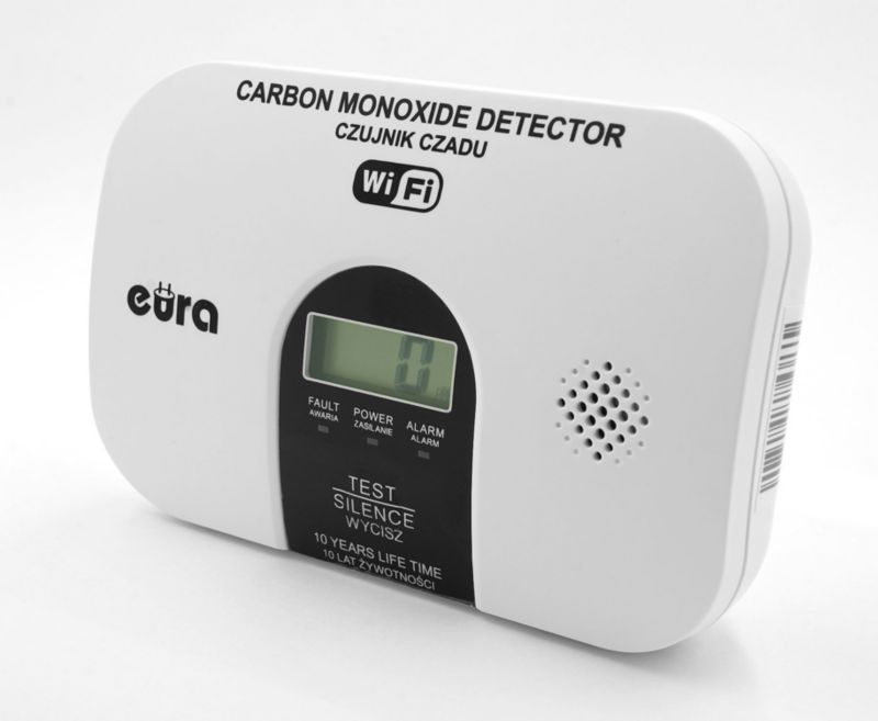 Czujnik czadu Eura Wi-Fi CD-53A2V755-TY-B