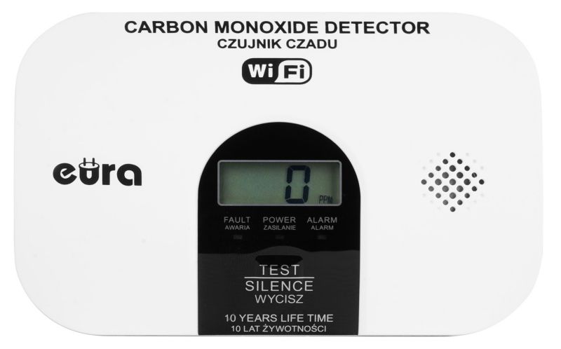 Czujnik czadu Eura Wi-Fi CD-53A2V755