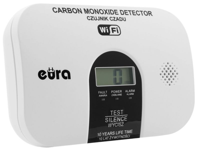 Czujnik czadu Eura Wi-Fi CD-53A2V755