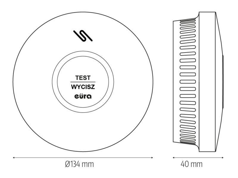 Czujnik czadu i dymu 2 w 1 CSD-39A2