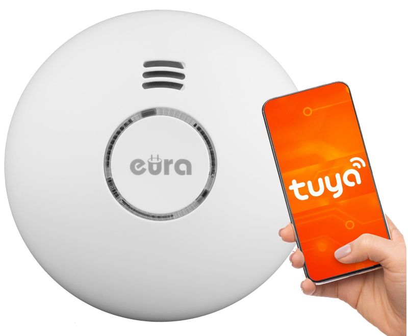 Czujnik dymu Eura SD-72A2-TY WiFi-Tuya