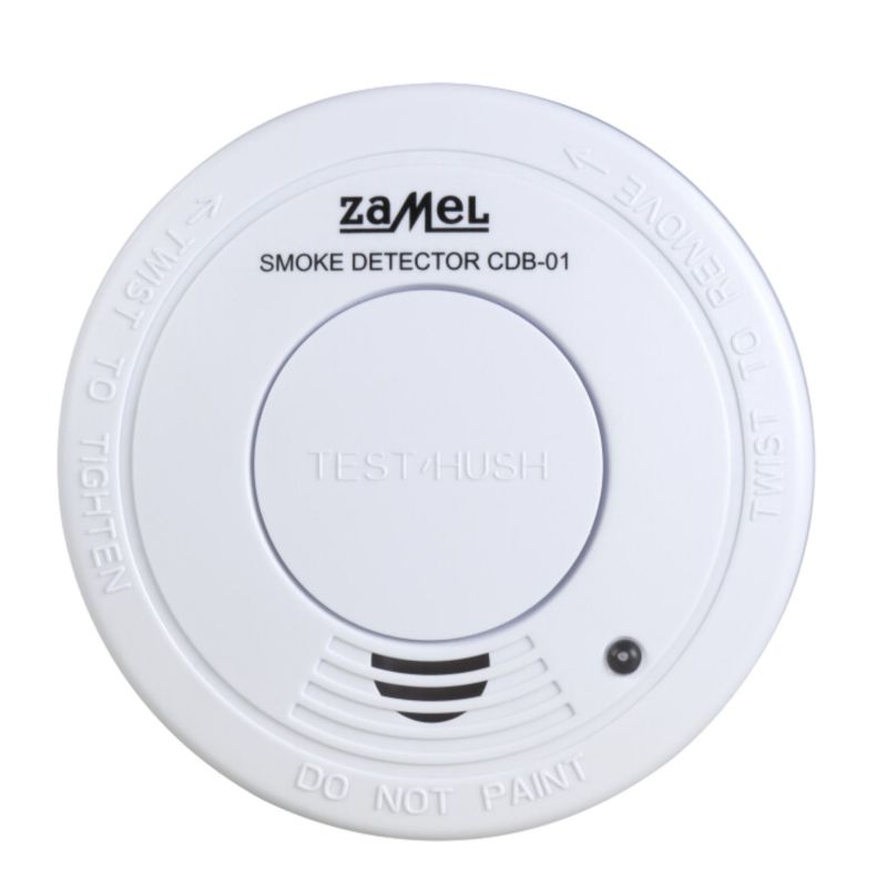 Czujnik dymu fotoelektryczny bateryjny CDB-01 Zamel 1 Szt.