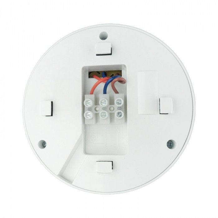 Czujnik ruchu Ecolight podczerwień PIR biały do 6 metrów sufitowy natynkowy IP20 wym: 2,2 x 11,5 x 11,5 cm - 1 szt.