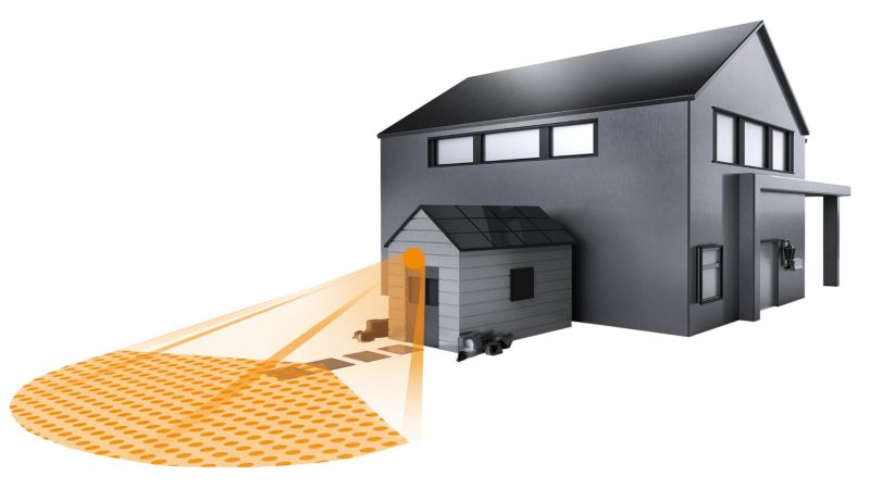 Czujnik ruchu i zmierzchu Steinel IS-1 czarny 500W IP54 230V  1 szt.