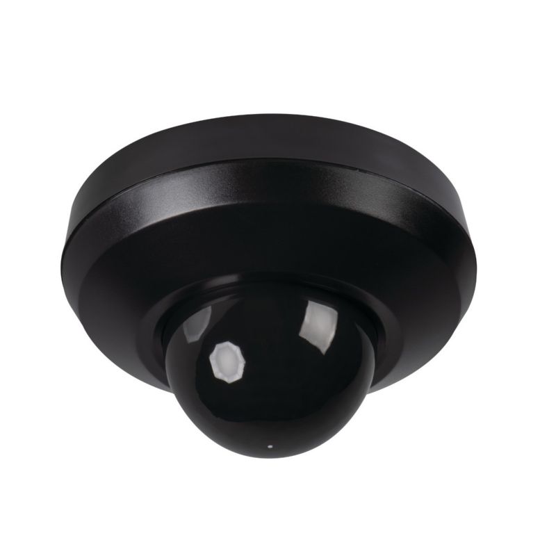 Czujnik ruchu Kanlux podczerwień PIR czarny do 17 metrów sufitowy natynkowy IP44/20 wym: 7,4 x 11 x 11 cm - 1 szt.