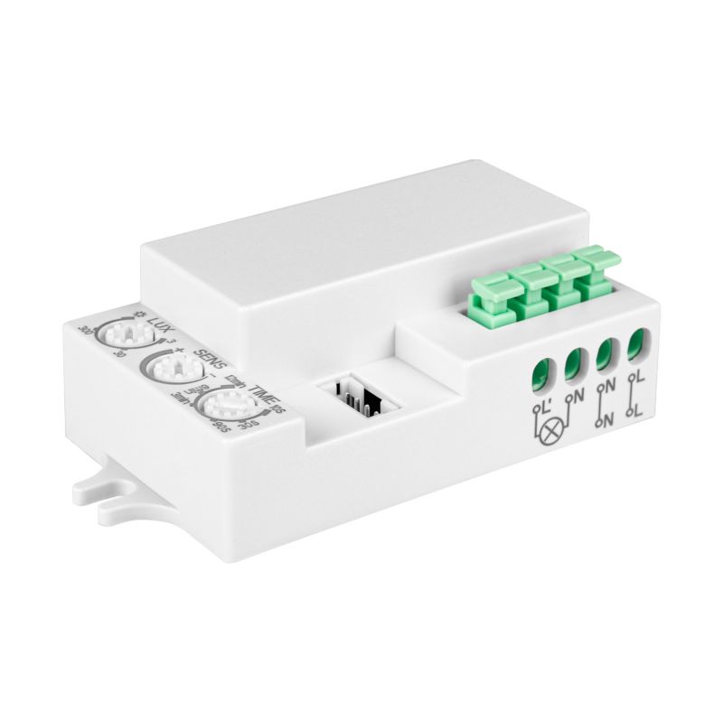 Czujnik ruchu mikrofalowy z kablem MasterLED IP20 1200W biały 1 szt.