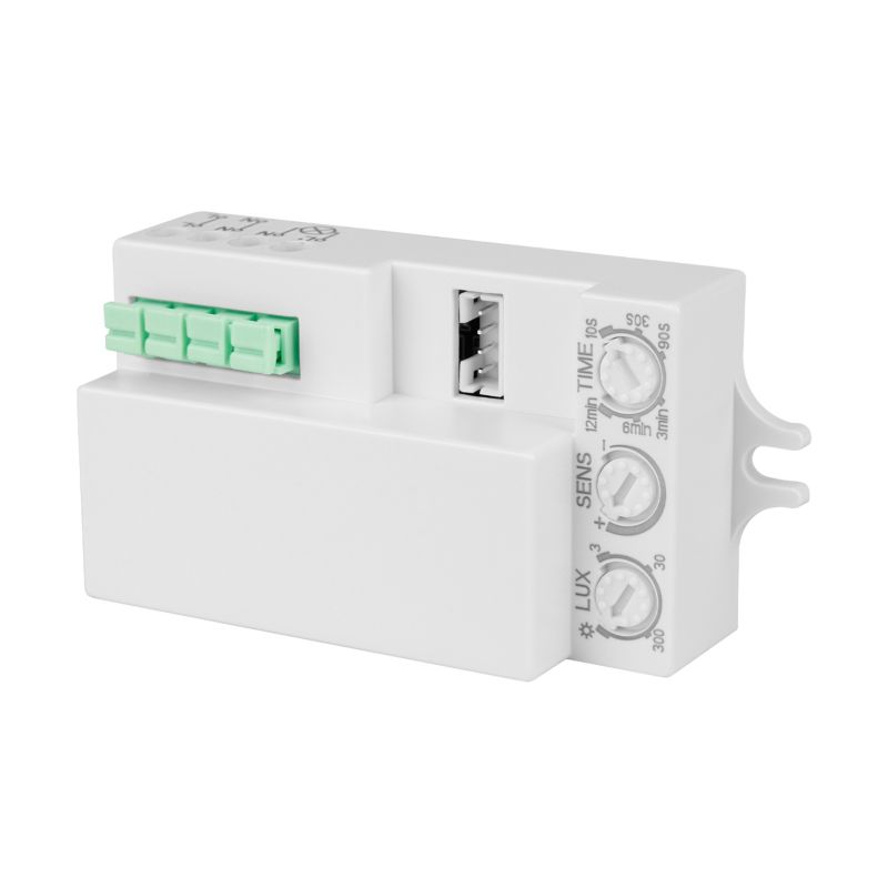 Czujnik ruchu mikrofalowy z kablem MasterLED IP20 1200W biały 1 szt.