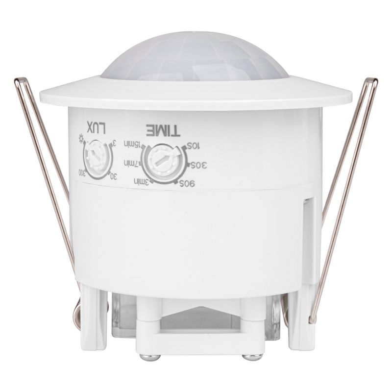 Czujnik ruchu PIR MasterLED sufitowy montażowy IP20 biały 360 stopni 1200W 1 szt.