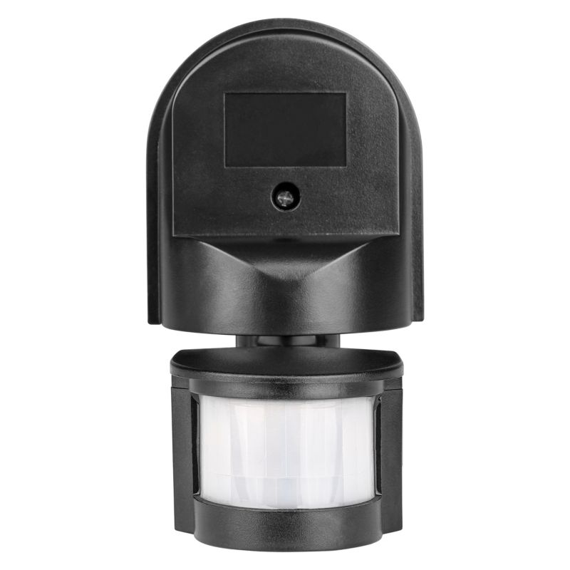 Czujnik ruchu PIR MasterLED zewnętrzny IP44 czarny 180 stopni 1200W 1 szt.