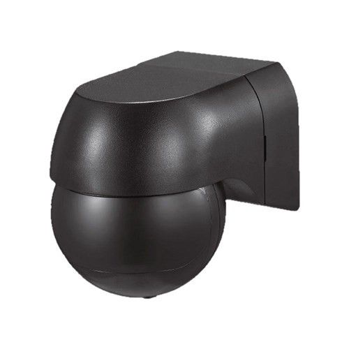 Czujnik ruchu V-TAC podczerwień PIR czarny do 12 metrów ścienny natynkowy IP44 wym: 6,82 x 5,55 x 8 cm - 1 szt.