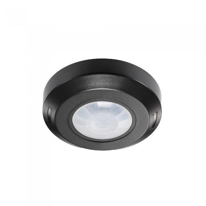 Czujnik ruchu V-TAC podczerwień PIR czarny do 8 metrów sufitowy natynkowy IP20 wym: 2 x 7,6 x 7,6 cm - 1 szt.