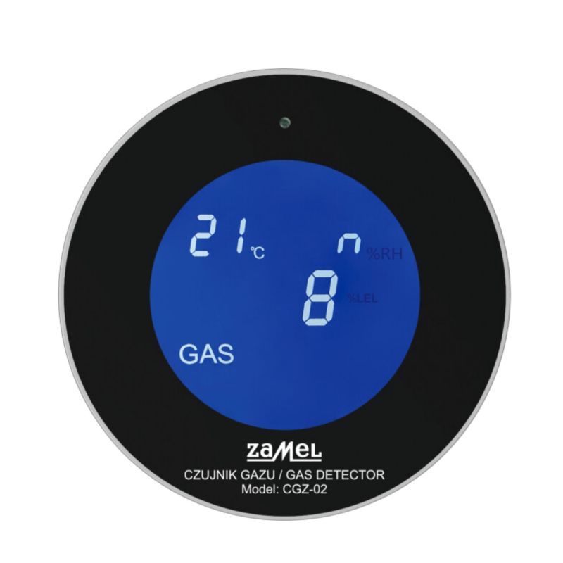 Czujnik Wykrywacz Detektor Gazu Zamel Wifi Tuya Typ Cgz-02 1szt.